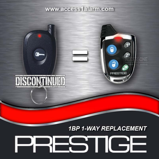 Prestige 1BP 1-Way 1-Button Remote Control Replacement